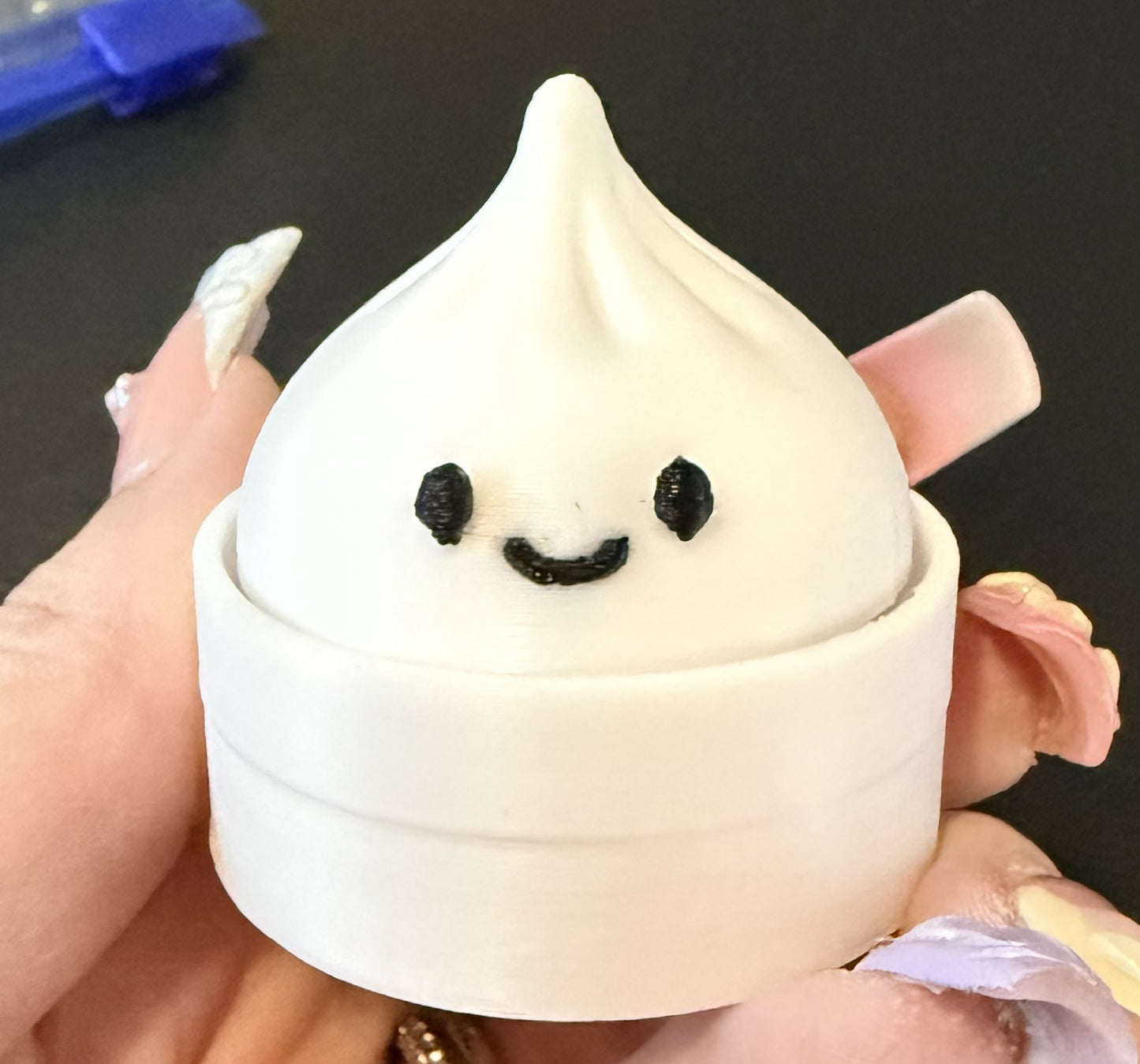 Pocket-Sized Focus: Small 3D-Printed Fidget Clicker Keychain