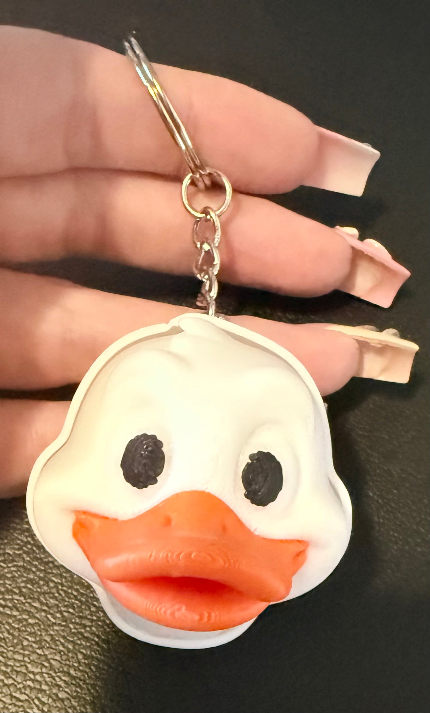 Pocket-Sized Focus: Small 3D-Printed Fidget Clicker Keychain