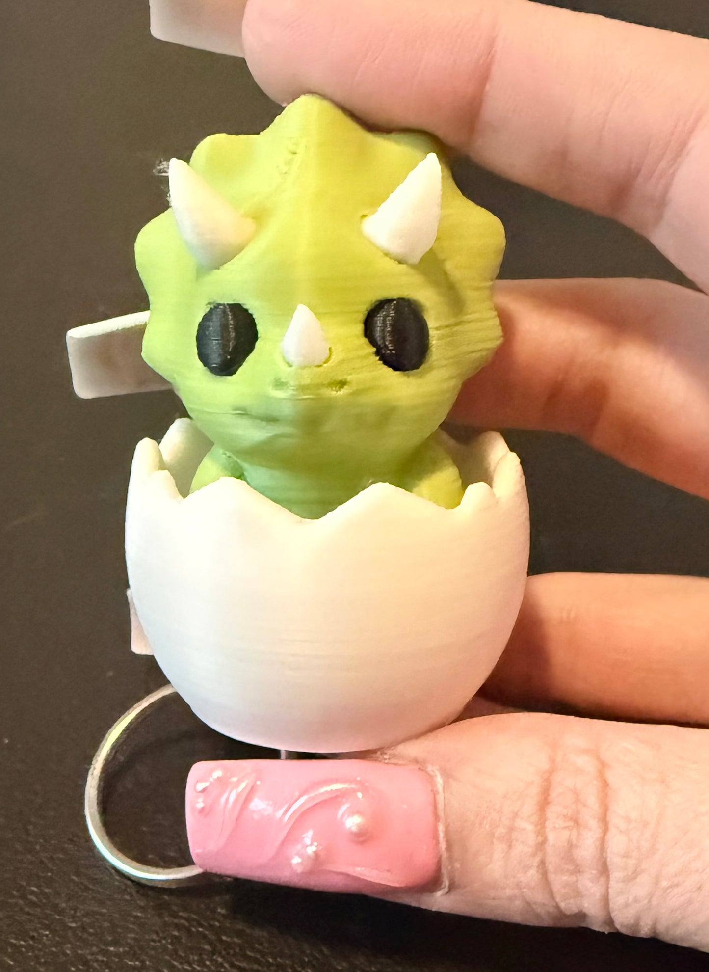 Pocket-Sized Focus: Small 3D-Printed Fidget Clicker Keychain
