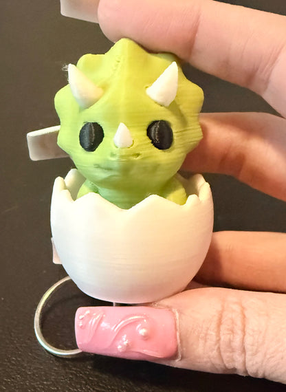 Pocket-Sized Focus: Small 3D-Printed Fidget Clicker Keychain