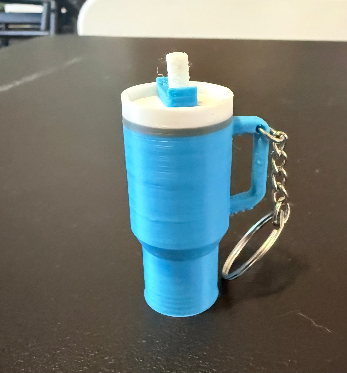 Pocket-Sized Focus: Small 3D-Printed Fidget Clicker Keychain