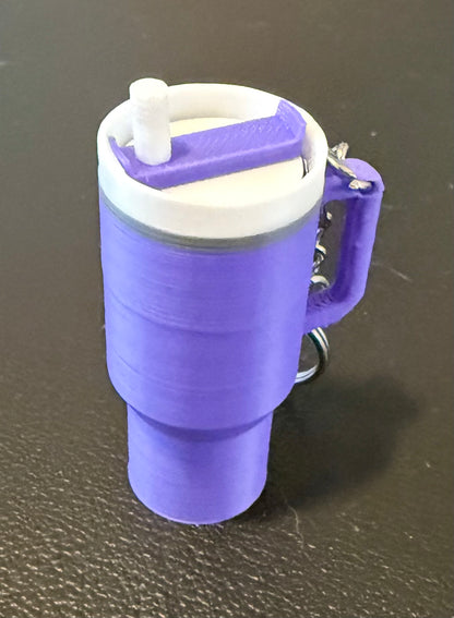 Pocket-Sized Focus: Small 3D-Printed Fidget Clicker Keychain