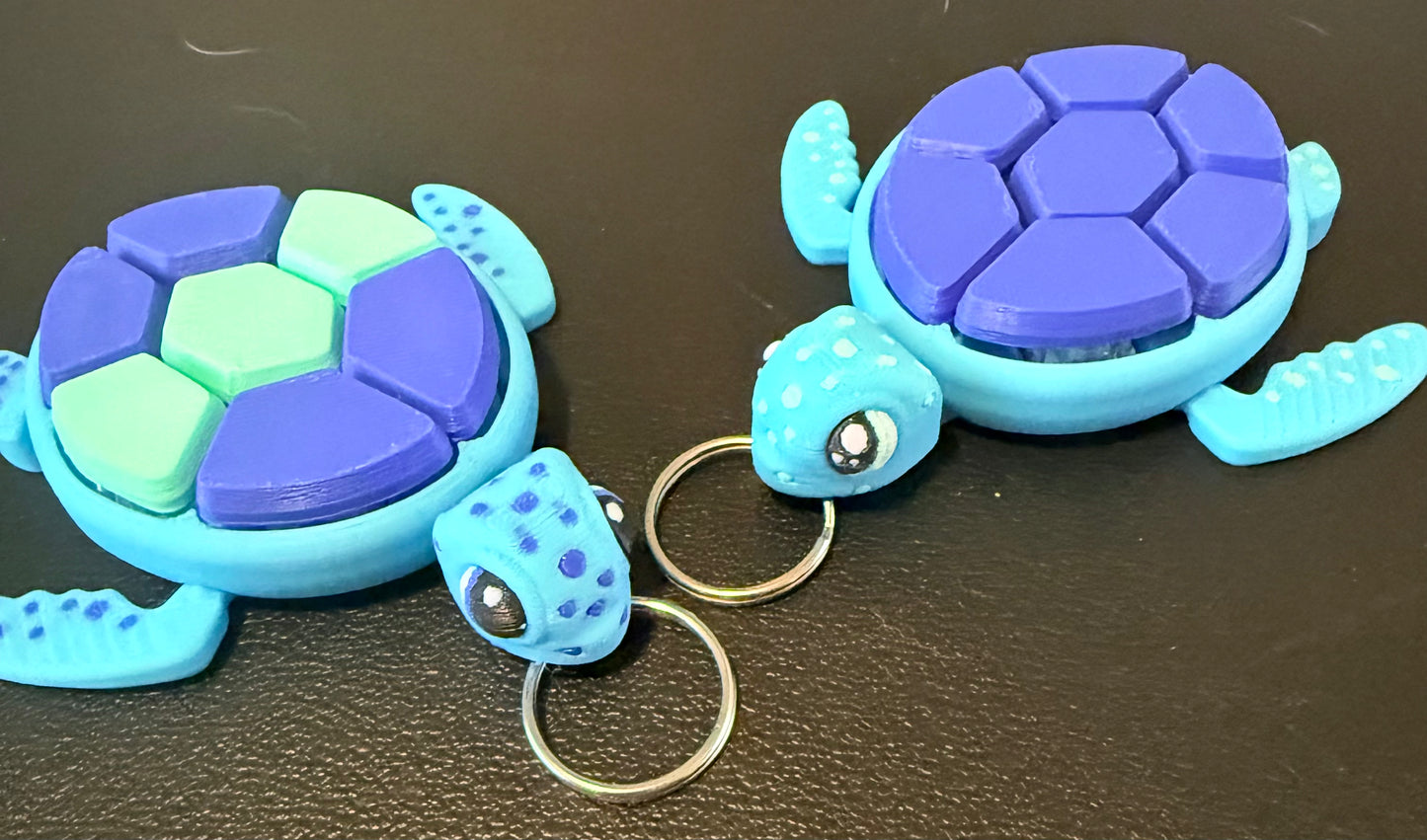 The Ultimate Everyday Carry: 3D-Printed Medium Fidget Clicker Keychain