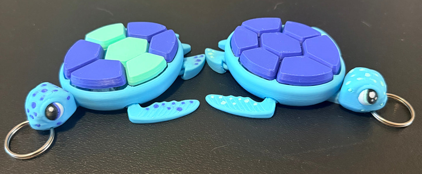 The Ultimate Everyday Carry: 3D-Printed Medium Fidget Clicker Keychain