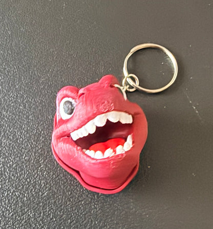 Pocket-Sized Focus: Small 3D-Printed Fidget Clicker Keychain