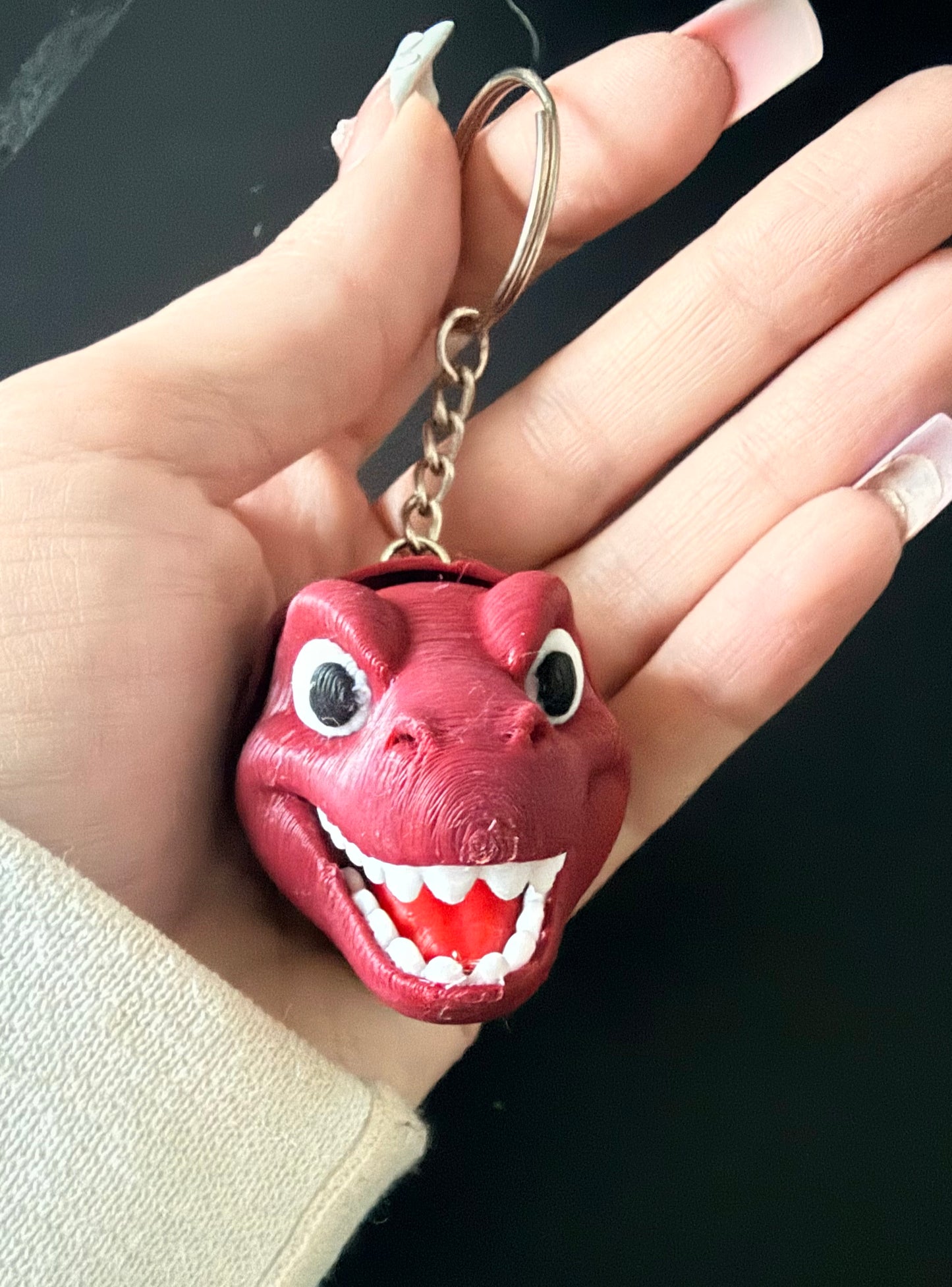 Pocket-Sized Focus: Small 3D-Printed Fidget Clicker Keychain
