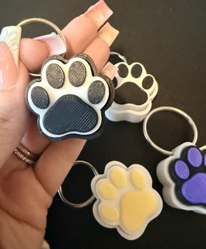 Pocket-Sized Focus: Small 3D-Printed Fidget Clicker Keychain
