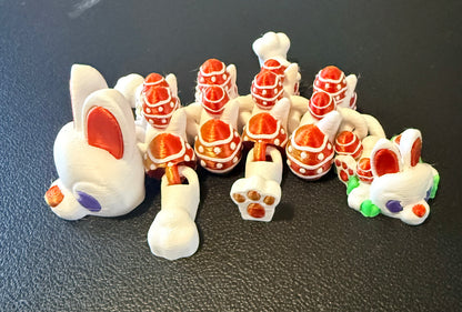 Mythical Mashups: Themed 3D-Printed Articulated Dragons & Companions