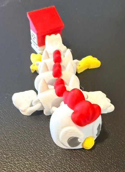 Mythical Mashups: Themed 3D-Printed Articulated Dragons & Companions