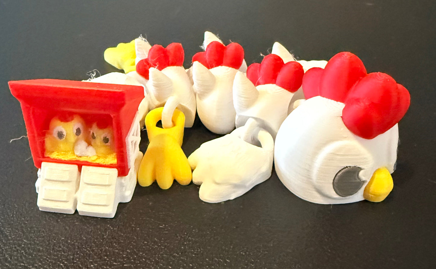 Mythical Mashups: Themed 3D-Printed Articulated Dragons & Companions