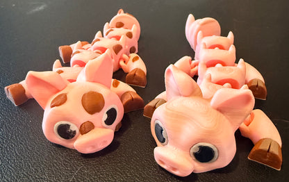 Mythical Mashups: Themed 3D-Printed Articulated Dragons & Companions