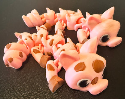Mythical Mashups: Themed 3D-Printed Articulated Dragons & Companions