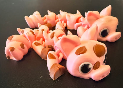 Mythical Mashups: Themed 3D-Printed Articulated Dragons & Companions