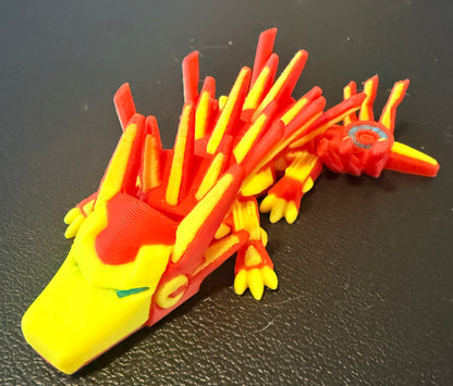 Mythical Mashups: Themed 3D-Printed Articulated Dragons & Companions