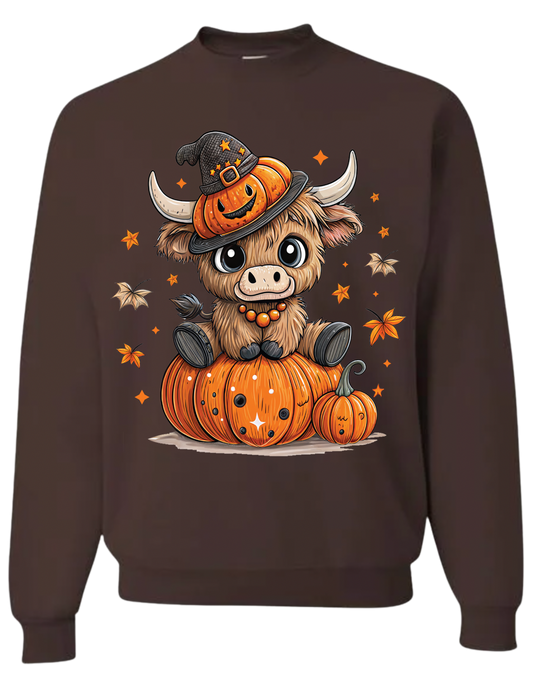 Mystery Halloween Themed Crewneck Sweatshirt
