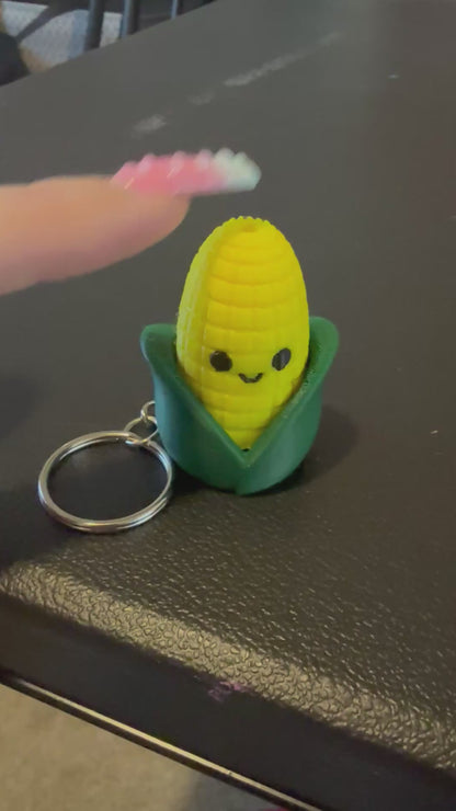 Corn clicker in action