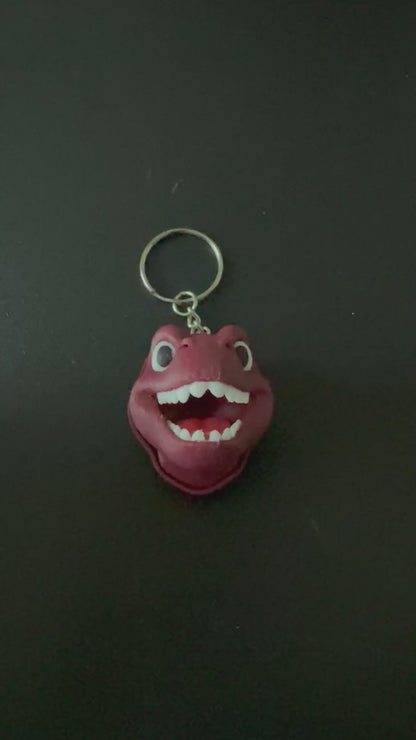 Pocket-Sized Focus: Small 3D-Printed Fidget Clicker Keychain
