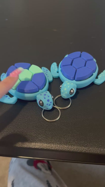 The Ultimate Everyday Carry: 3D-Printed Medium Fidget Clicker Keychain