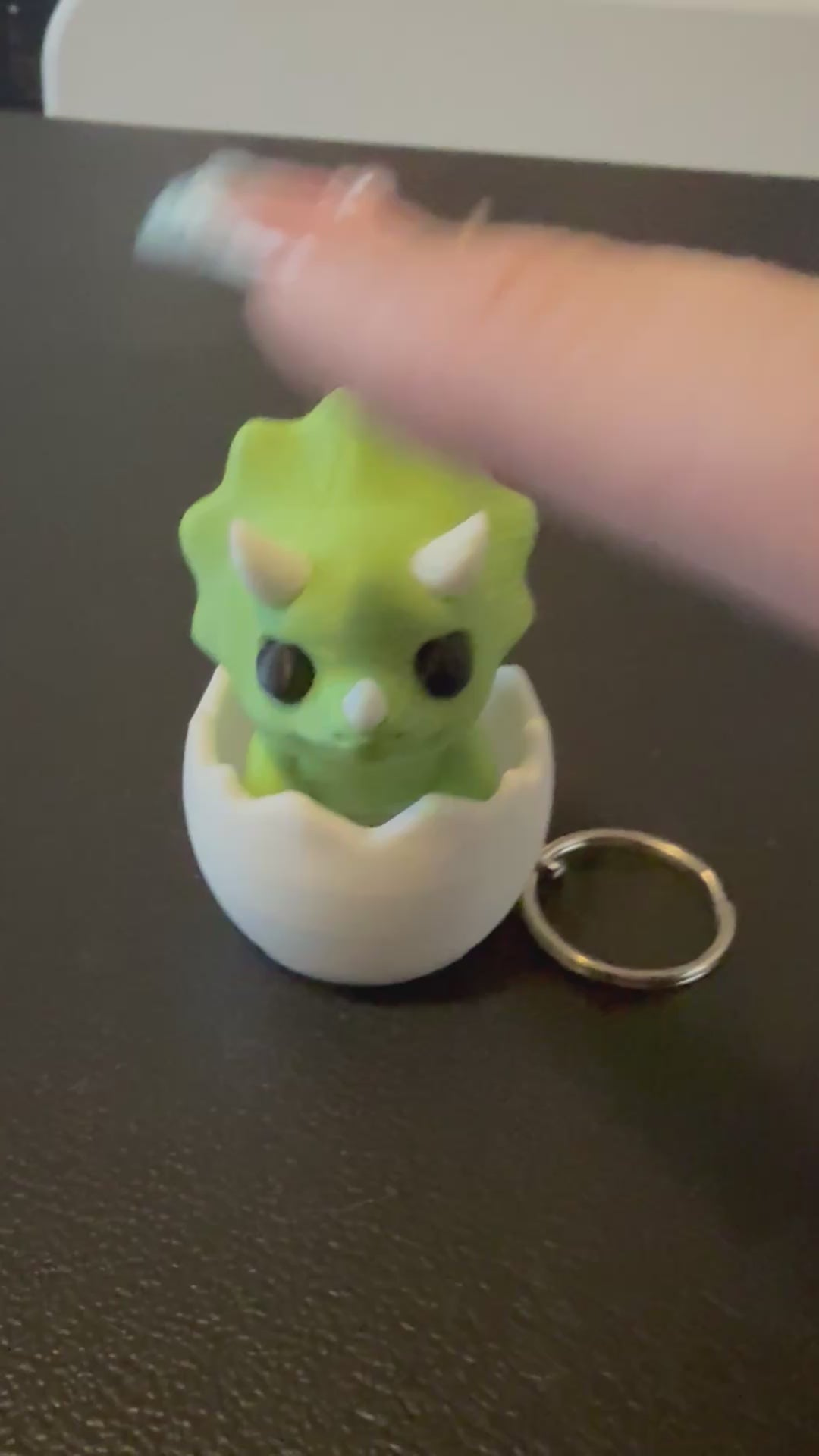 Triceratops Clicker in action
